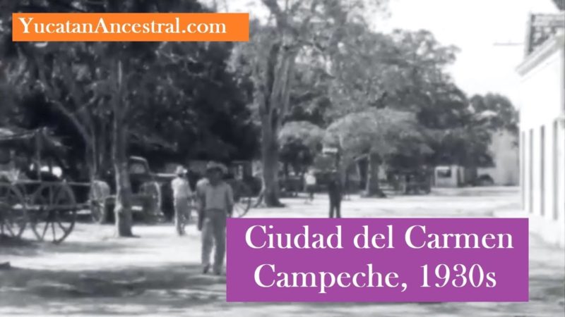 Ciudad del Carmen Campeche 1930s