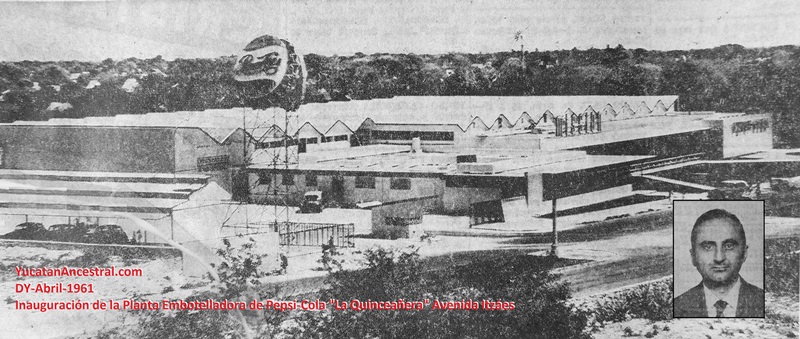 Nueva Planta Embotelladora de Pepsi-Cola en Mérida 1961 - I