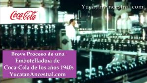 Embotellado de Coca-Cola en los años 1940s