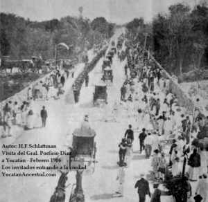 Visita del General Porfirio Díaz a Yucatán en 1906 (1/6)