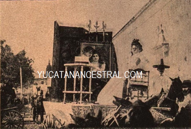 Carro de las Sritas.  Fortunat - Carnaval de Mérida Ancestral
