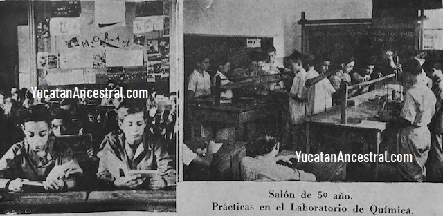El Colegio Montejo en 1947-1948