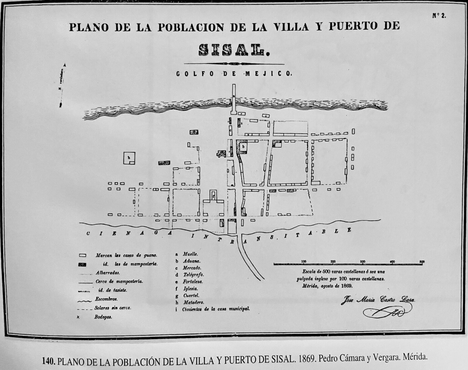 El Puerto de Sisal 1862