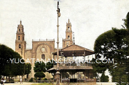 Kiosco Plaza Grande Mérida 1898