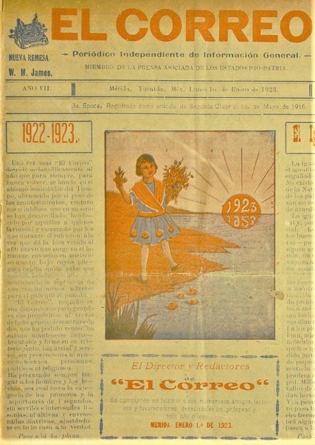 La prensa en Mérida 1923