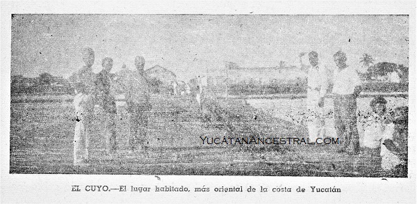 Faros y puertos Yucatán 1940s