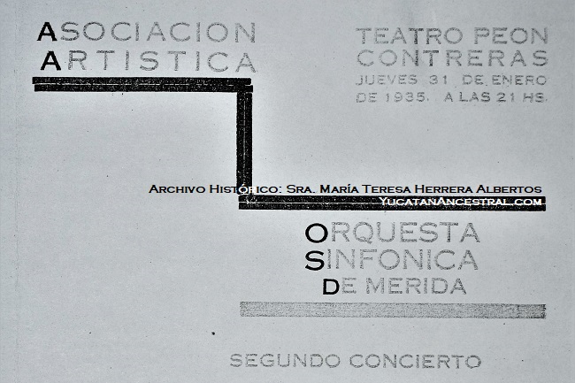 Orquesta Sinfónica de Mérida 1935
