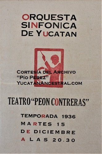 Orquesta Sinfónica de Yucatán 1936
