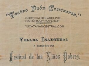 Teatro Peón Contreras Inauguración 1908