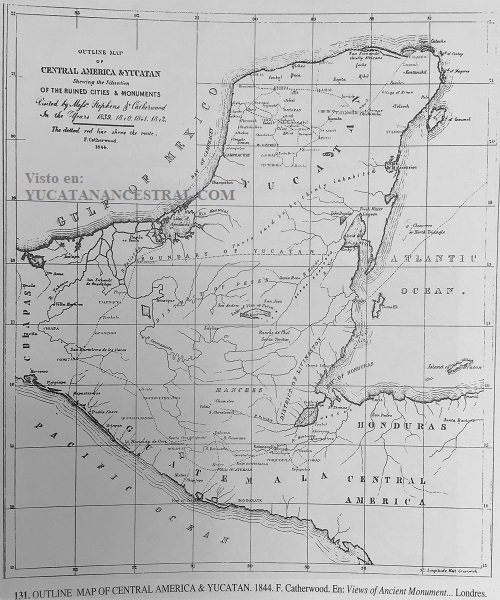 Caminos de Yucatán 1841