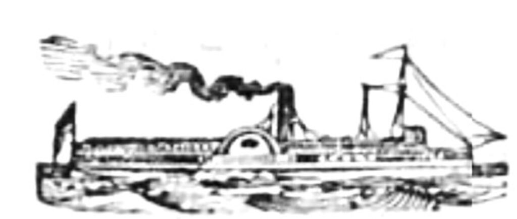 Establecimiento ruta de buques 1872