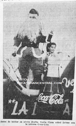 Caravana Coca Cola en Mérida 1959