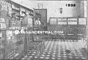 Farmacia Las Monjas Mérida 1938