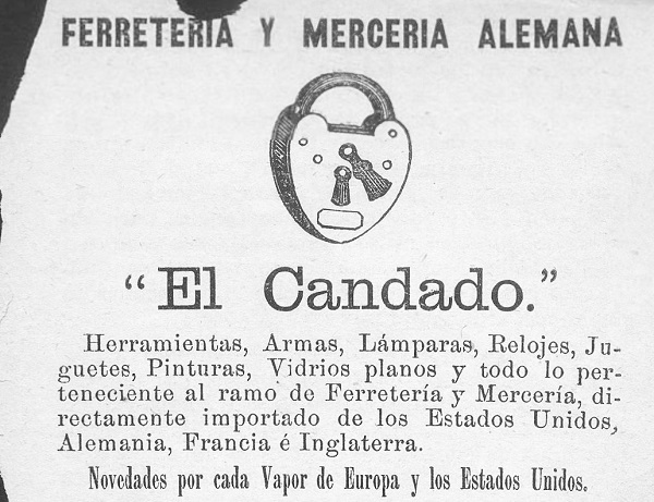 El comercio en Mérida 1900