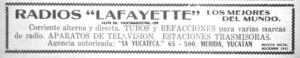 Inauguración de la estación radiofónica XEFC