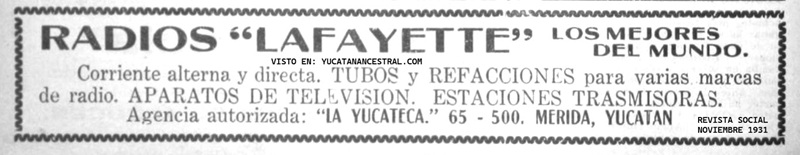Inauguración de la estación radiofónica XEFC