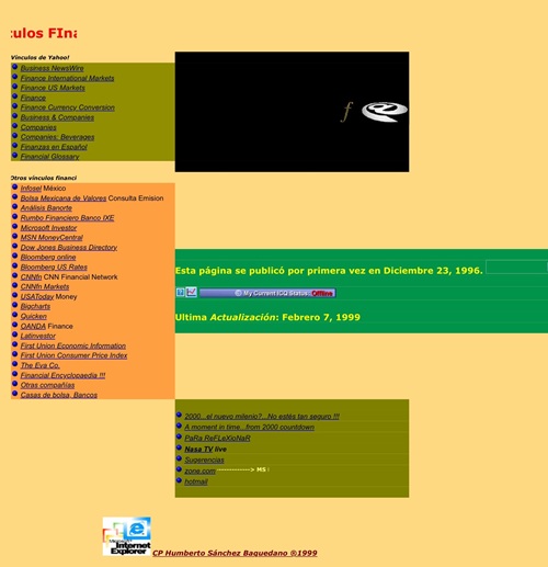 DYRED Internet en Mérida 1995