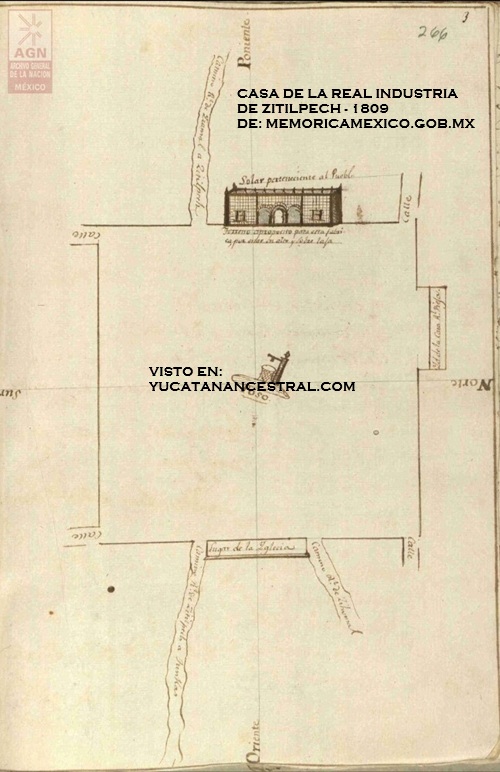 CASA DE LA REAL INDUSTRIA DE ZITILPECH - SITILPECH