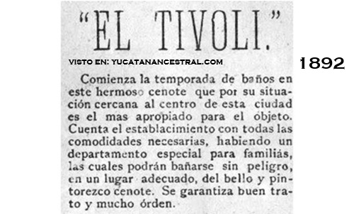 Cenote El Tívoli Mérida