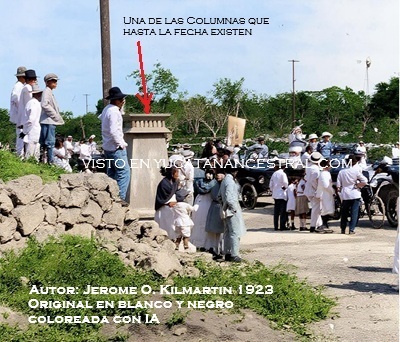 Inauguración de la Avenida Itzáes 1923