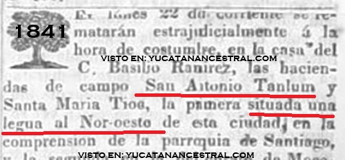 Hacienda Tanlum Mérida