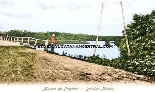 Informe oficial sobre El Progreso 1855 La ciénaga de Progreso Yucatán El Río Fraga