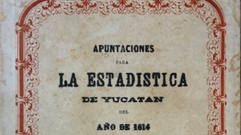 José María Calzadilla y Cabezales Apuntaciones para la Estadística de Yucatán del año de 1814