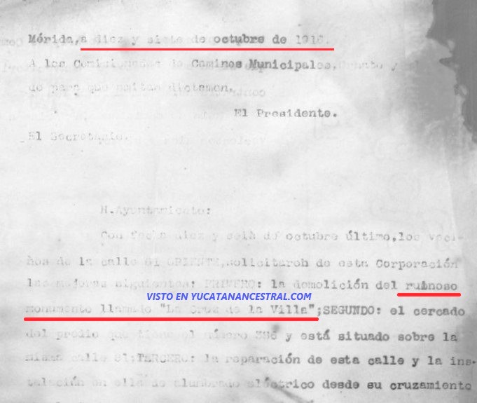 Monumento Cruz de la Villa