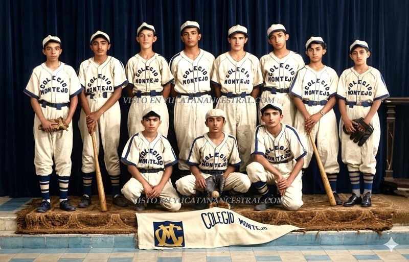 Equipo de béisbol del Colegio Montejo de 1945
