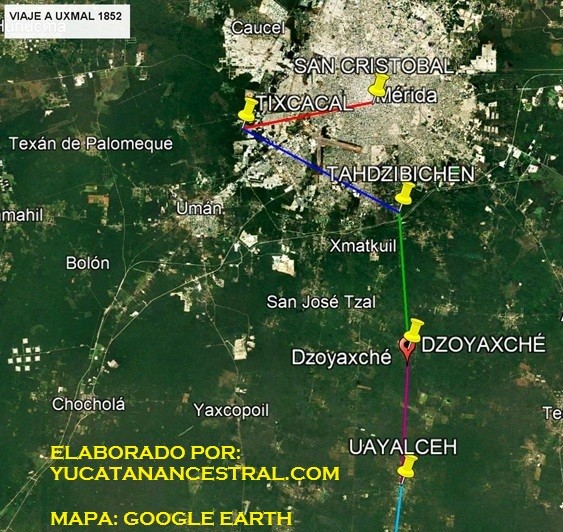 La salida a Uayalceh