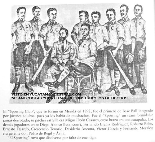 Inicios del Beisbol en Yucatán